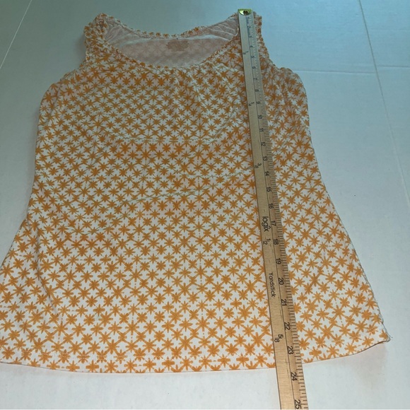 Merona Tank Tops Gathered Edge Trim Lot of 2 Size Small Orange and Purple - Picture 7 of 12